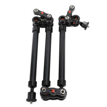 Suport pentru cameră cu braț magic cu fricțiune, reglabil din aliaj de aluminiu, cu rotire la 360, reglare multi-unghi, finisaj antiderapant,