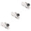 3Pièces Loupe Micro 45X ABS Clip-on Portable 7