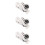 3Pièces Loupe Micro 45X ABS Clip-on Portable 10