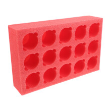Rood Meervoudige Drinkhouder Tray Voor Bezorging En Opslag