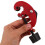 Coupe Manche Aluminium Rouge Pour Arc Cible 4