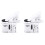 2Pièces Microscope Clip Portable 2-En-1 Pour Téléphone Avec LED 2