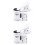 2Pièces Microscope Clip Portable 2-En-1 Pour Téléphone Avec LED 5