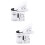2Pièces Microscope Clip Portable 2-En-1 Pour Téléphone Avec LED 7