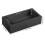 2Pcs Durable Black Graphite Crucible Mold for Metal Refining Arts 3