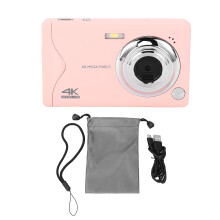 Vlogging Webcam16X Digital Zoom Anti Shake FHD4K Digital Point and Shoot Camera Portable Compact Camera for Kids Record While Charging Eco-Friendly