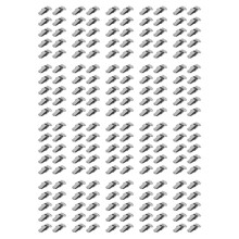 200Pcs Cabinet Spring Loaded Iron Straight Loop Toggle  45Mm Length