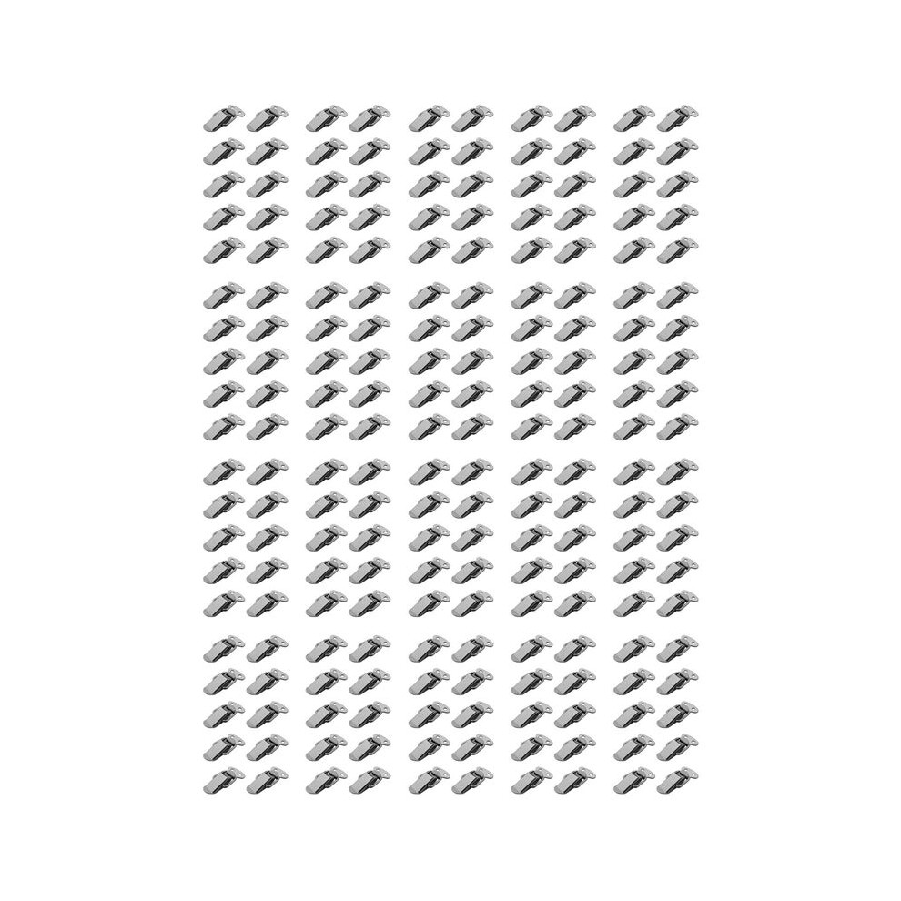 Photos - Other Hand Tools 200Pcs Cabinet Spring Loaded Iron Straight Loop Toggle 45Mm Length
