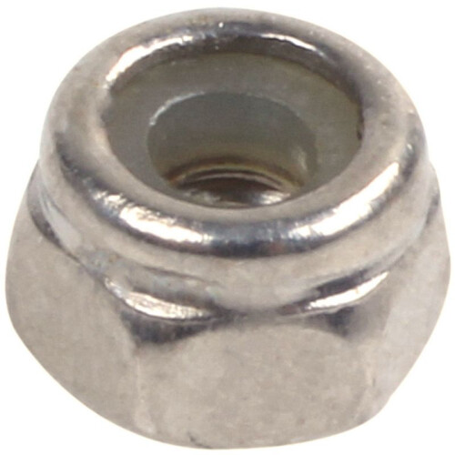 500pcs M2 Zinc Plated Self-Locking Nylon Insert Hex Lock Nuts 1