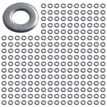 600pcs M3 3 mm Metric 304 Stainless Steel Flat Washer