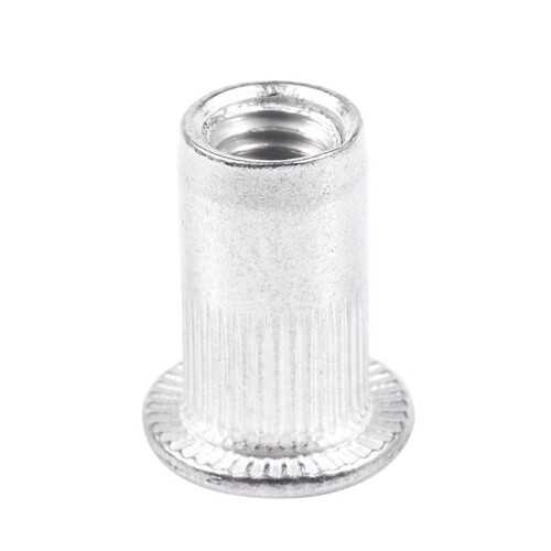 M5 Aluminium Threaded Rivnuts Flat  Rivet Nuts Nutserts 500pcs 2