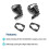 4X Front Windshield Gasket Nozzle Kit Replacement for  Car Nozzle Windshield Washer 2