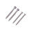 4X Badezimmer Winkel WC WC Wanne Bidet oder Semi Pedestal Befestigungssatz Schrauben 3