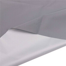 6X Argent le Tissu RÉFlÉChissant Coud sur la Fibre 39.4 Pouces de Substance Chimique MatÉRielle de Tissu