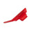 Ergonomic Red Plastic Sewing Finger Pusher Thumb Protector 5g 10