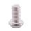 M6x12mm Stainless Steel Hex Socket Button  Screws 200 Pcs 7