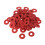 600PCS Red Motherboard Screw Insulating Fiber Washers 2