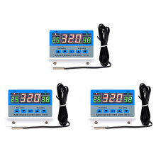 3X Digitaler Temperaturregler, 220 V, Max. 5000 W, Digitaler Thermostat, 30 A, -19 Bis 99 C, Temperaturreglerschalter, XH-W3103