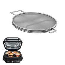 4X Stainless Steel Splatter Shield for Foodi IG600 IG601 IG651 Accessories Grill Dishwasher Safe & Reusable