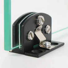 4 Pair Glass Door Hinge Cabinet Display Cabinet Wine Cabinet Door Hinge Replacement Parts Free Opening and Closing Page