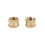 M3 X 3mm Female Thread Brass Knurled Threaded Insert Embedment Nuts 1000PCS 5