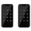 2X Electronic  Digital Electronic Door Lock Fingerprint Press Password Keyless Keypad 1