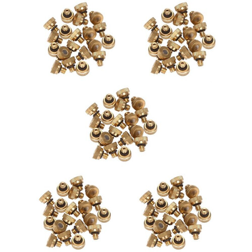 100St Dimdimmunstycke,Lågtrycksdimmakylmunstycke,Immmunstyckesöppning 0,1mm