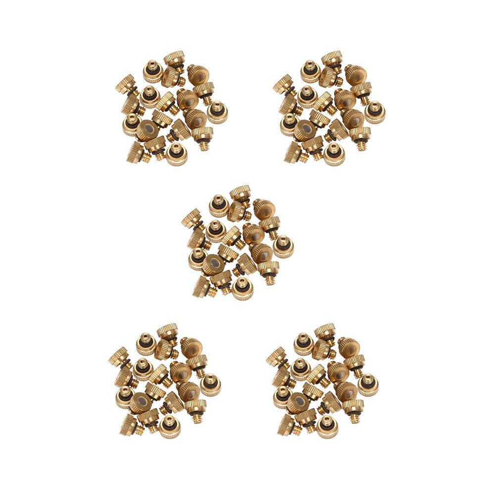100Pcs Fog Mist Nozzle,Low Pressure Mist Cooling Nozzle,Misting Nozzles Orifice 0.1Mm 6031891372277