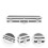 2X Aluminum Alloy Toolbox Accessories Storage Box Practical Aluminum Suitcase 3