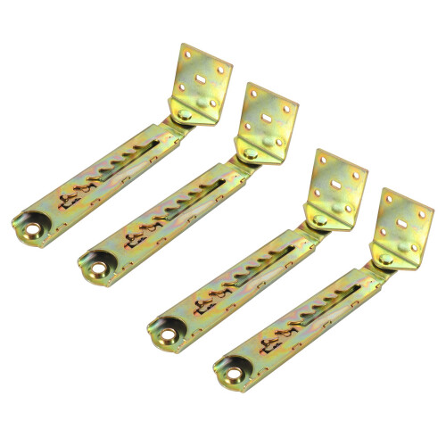 2 Pair Angle Lifting Rod Desk 7 Gear Adjusting Hinge Angle Hinge with Bracket