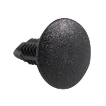 5mm x 5mm Hole Dia Black Plastic Rivets Fastener Push Clips 240 Pcs