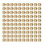 M3 x 3mm Female Thread Brass Knurled Threaded Insert Embedment Nuts 200PCS 2