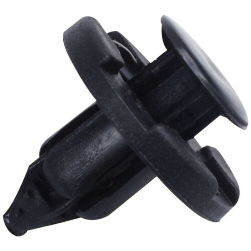 100 Pcs Plastic Rivets for Clip Screw Type Fastener, Black 1