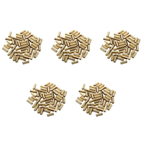 12mm Long Metal Hexagonal M3 Female Thread PCB Standoff Spacers 250 Pcs 1