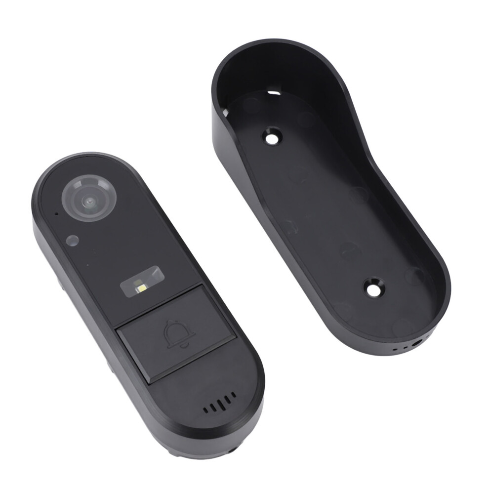 Hd 8Mp Video Doorbell With Night Vision, 125 Angle, 2.4Ghz Wifi 9361385947627