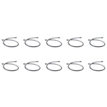 10X Flexible en Acier Inoxydable de 80 cm de Douche D'Eau de Salle de Bain