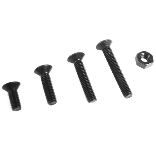 920Pcs M3 M4 M5 Alloy Steel Countersunk Flat  Hex Socket Cap Screws Nuts Set Assortment Kit 2