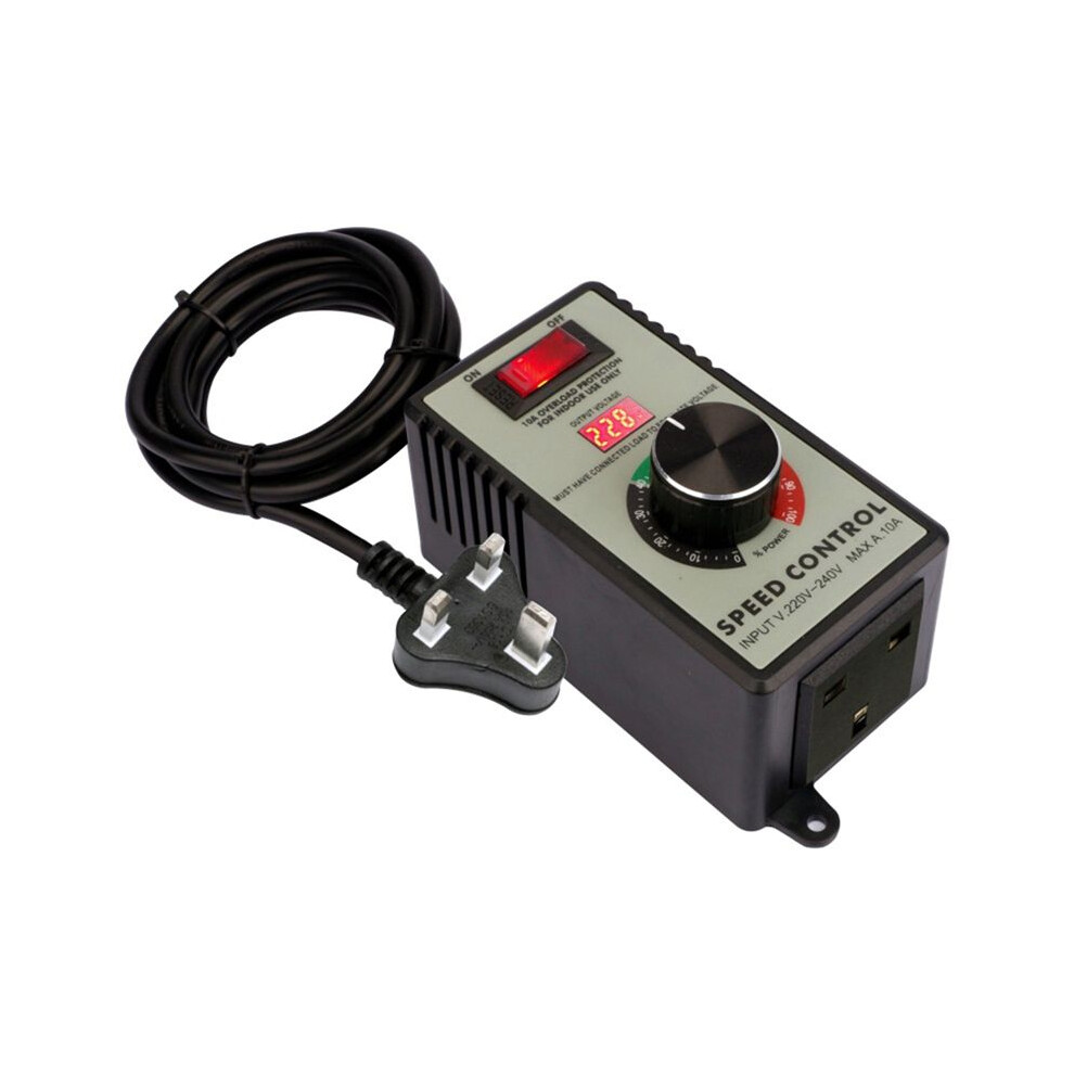 4000W Variable Voltage Regulator Grinders Controller - Speed Controller Frequency Converter Uk Plug 4713048131877
