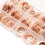 560Pcs Professional Assorted Copper Washer Gasket Set Flat  Seal Assortment Kit M5-M20 with Box 2
