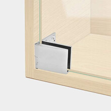 12 Pack Glass Door Hinges Glass Cabinet Door Hinge Glass Wine Cabinet Hinge Glass Display Hinge