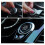 3X Car Interior  Cover Crystal One-Key Engine Start Stop Button Sticker Trim for - 3/5 Series E70 E90 E60 Black 3