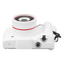 HD 16MP Digitalkamera mit 16-fachem Digitalzoom, 2,4-Zoll-Bildschirm, Weiß