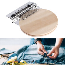 Kit de métier à darder avec 21 crochets - Bois de hêtre et métal pour la réparation de chaussettes et vêtements en DIY