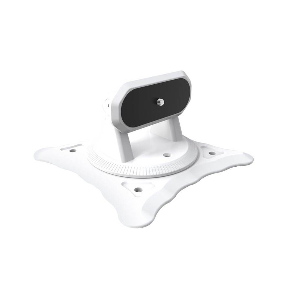Multi Functional Projector Gimbal Desktop Bracket Lifting Bracket Wall Mounted Bracket 360 Degree Rotating Bracket White 6031386949991