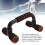 Strong Load Bearing Push Up Bars for Floor Workout, Foam & Plastic 5