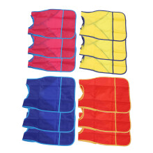 12 piezas de delantales de nylon para niños para arte 44x57 cm/17.32x22.44in