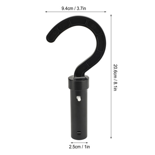 Robotic Pool Cleaner Hook ABS, Telescopic Pole Accessory 86g 1