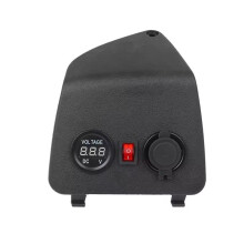 For GTS300 GTS250 GTS 50 125 150 250 300 GTV HPE Motorcycle Left LED Voltmeter Dual USB Cigarette Charger