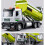 Alloy Light Sound Engineering Dump Truck Toy 17cm Kids Pull Back Model 8