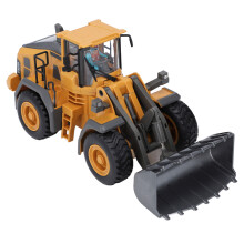 2.4G Alloy RC Dozer with Lights & Sound, 26cm, Rechargeable, 9 Channels